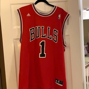 Derrick Rose jersey only used once. Size large
